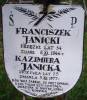 Franciszek Janicki d. 09.11.1944 and Kazimiera d. 1977